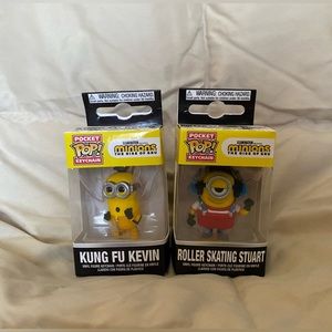 Funko Pop! Keychain Minions The Rise of Gru Bundle